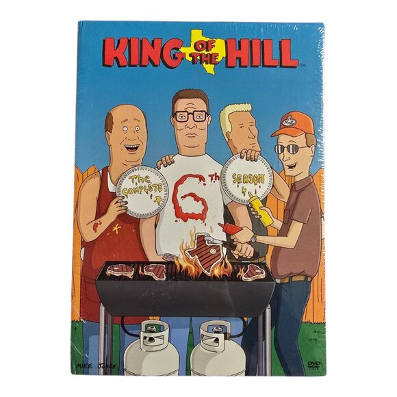 NEW Sealed! King of the Hill: The Complete Sixth Season (3 Discs, DVD, 2001) - Picture 1 of 6